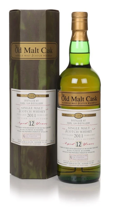 Caol Ila 12 Year Old Hunter Laing Old Malt Cask bottle